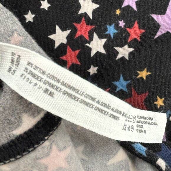 Free People Girls Like Us Star Print Black Bodysuit - Picture 11 of 12